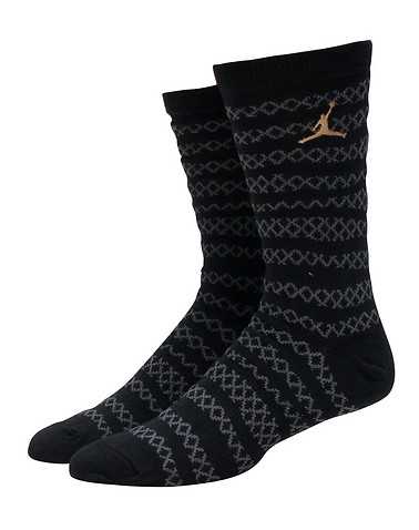 JORDAN MENS Black Accessories / Socks L