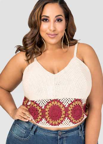Crochet Bra Crop Top