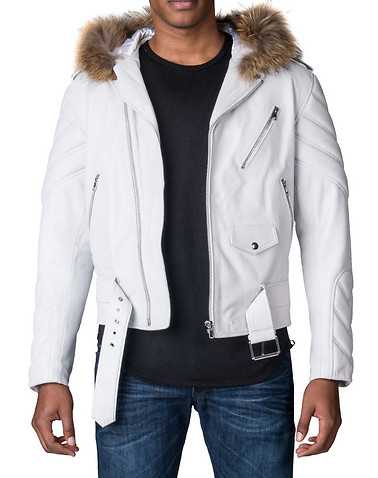 HUDSON OUTERWEAR MENS White Clothing / Outerwear L