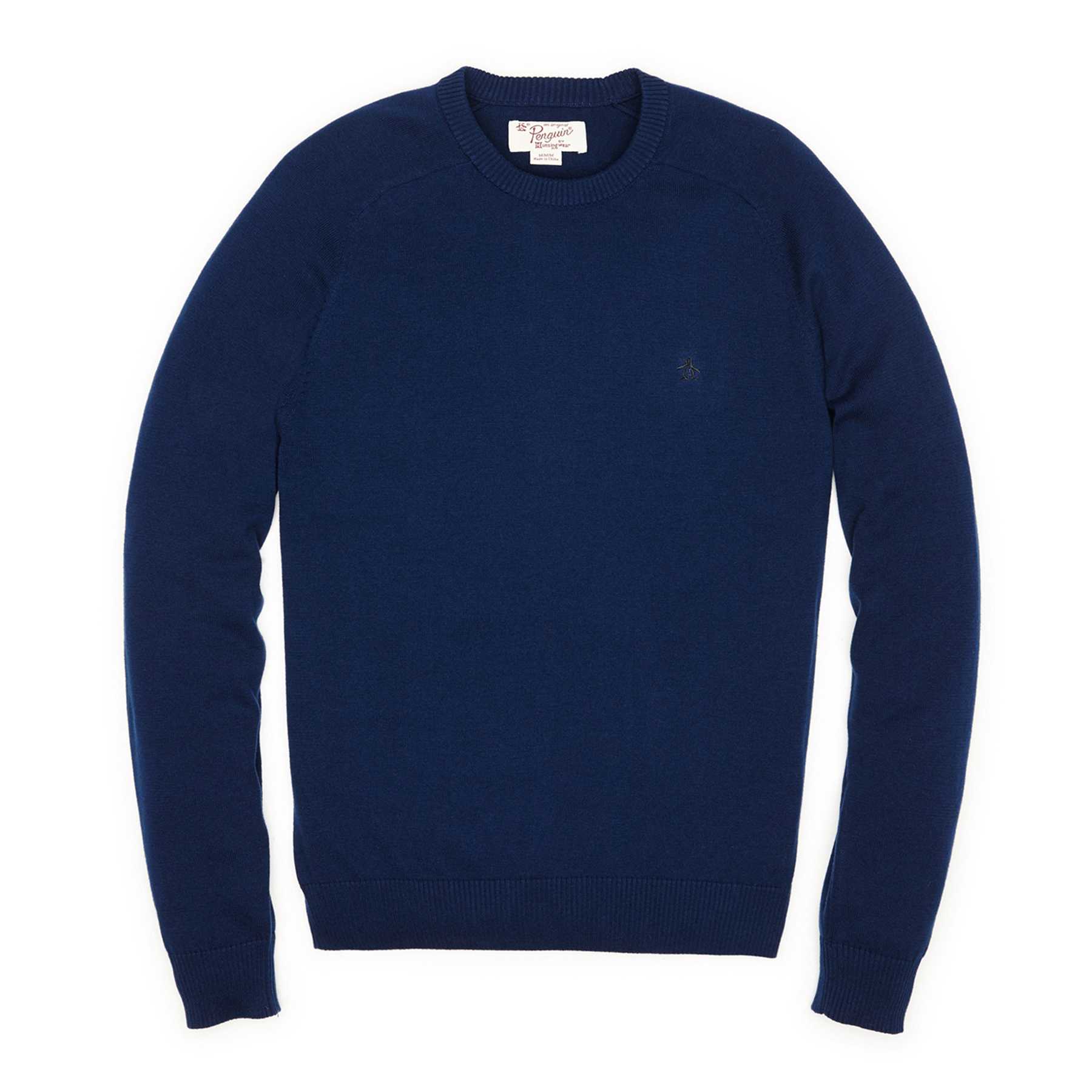 Original Penguin COTTON RAGLAN CREW NECK SWEATER