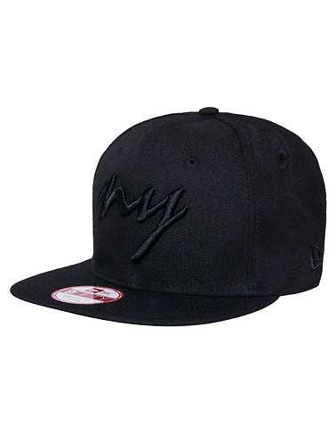 NEW ERA MENS Black Accessories / Caps Snapback One Size