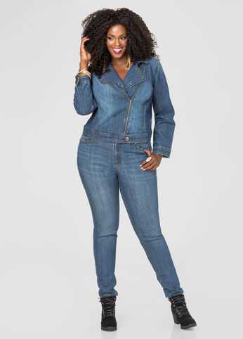 Stud Detail Skinny Jean