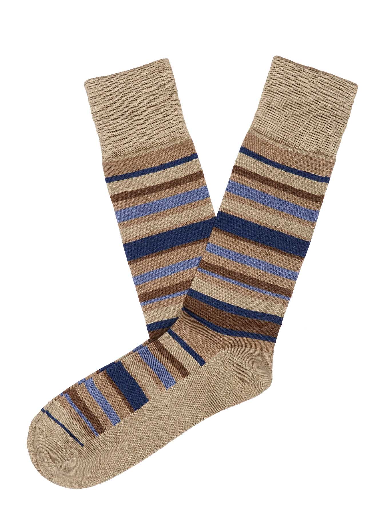 Perry Ellis Variegated Stripe Sock