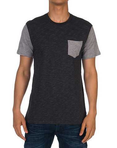 OCEAN CURRENT MENS Black Clothing / Tees and Polos S