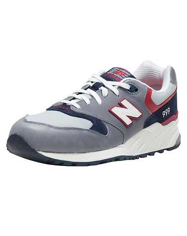 NEW BALANCE MENS Grey Footwear / Sneakers