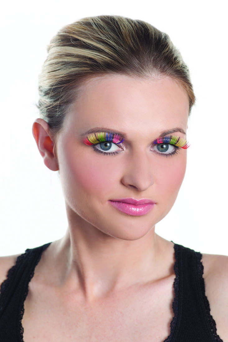 Rainbow Style Sexy Ravewear Eyelashes