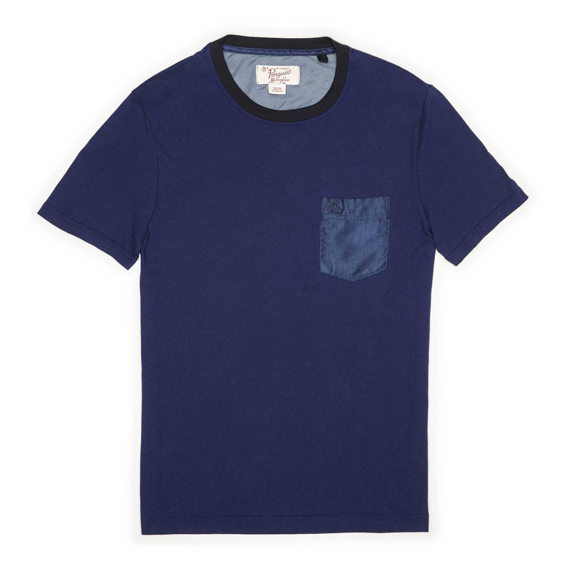 Original Penguin SOLID TEE WITH POCKET