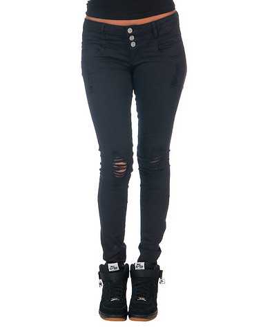 ESSENTIALS WOMENS Black Clothing / Jeans 5