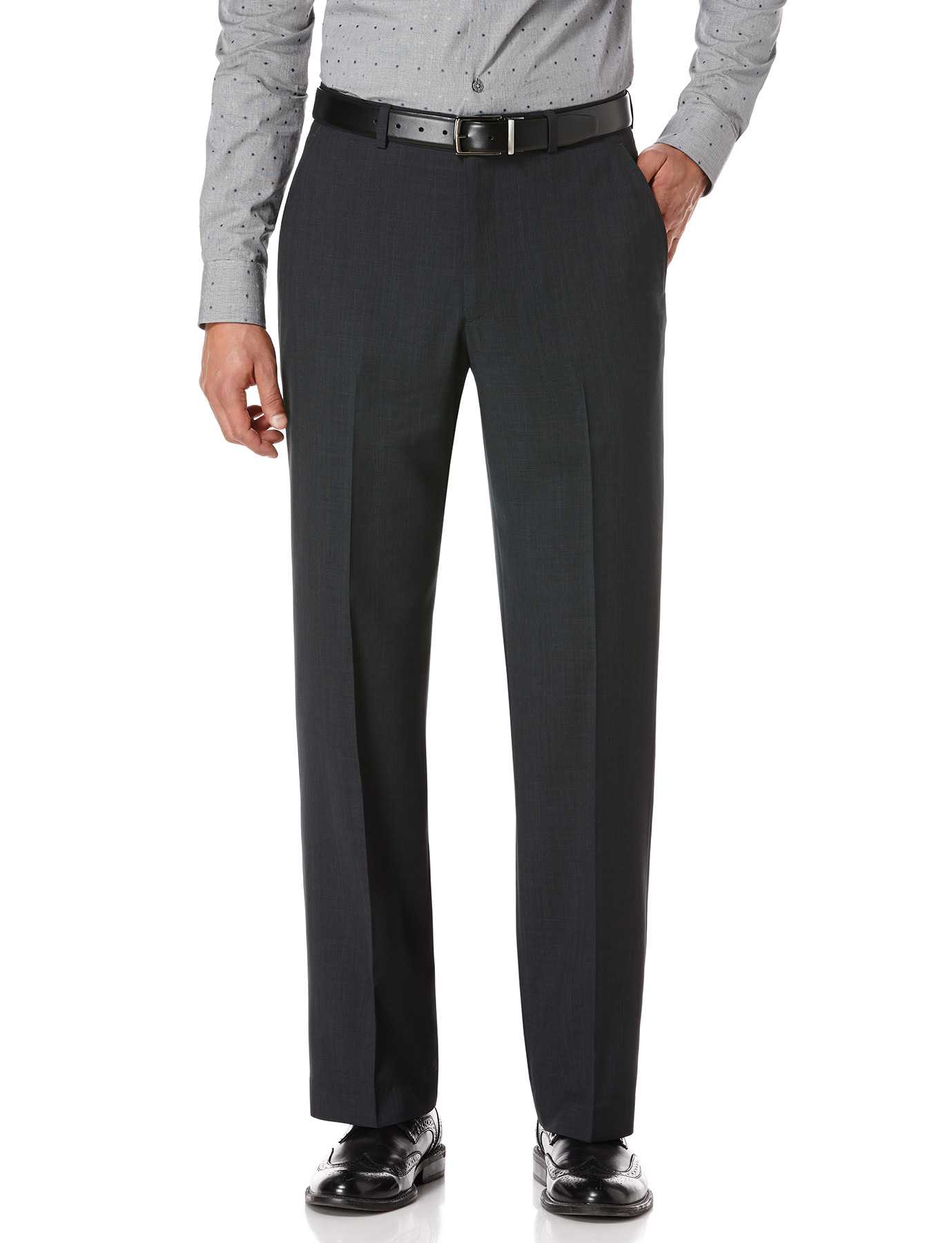 Perry Ellis Tonal Plaid Suit Pant