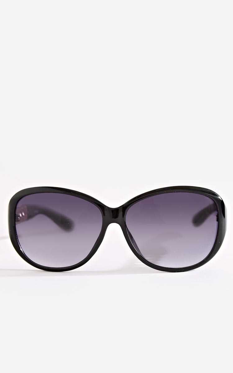 Chanelle Oversized Sunglasses - N/S - Black by Styles For Less