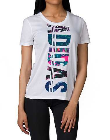 adidas WOMENS White Clothing / Tops L