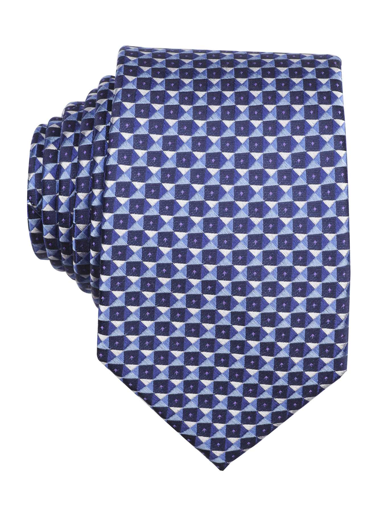 Perry Ellis Sullivan Geo Silk Tie