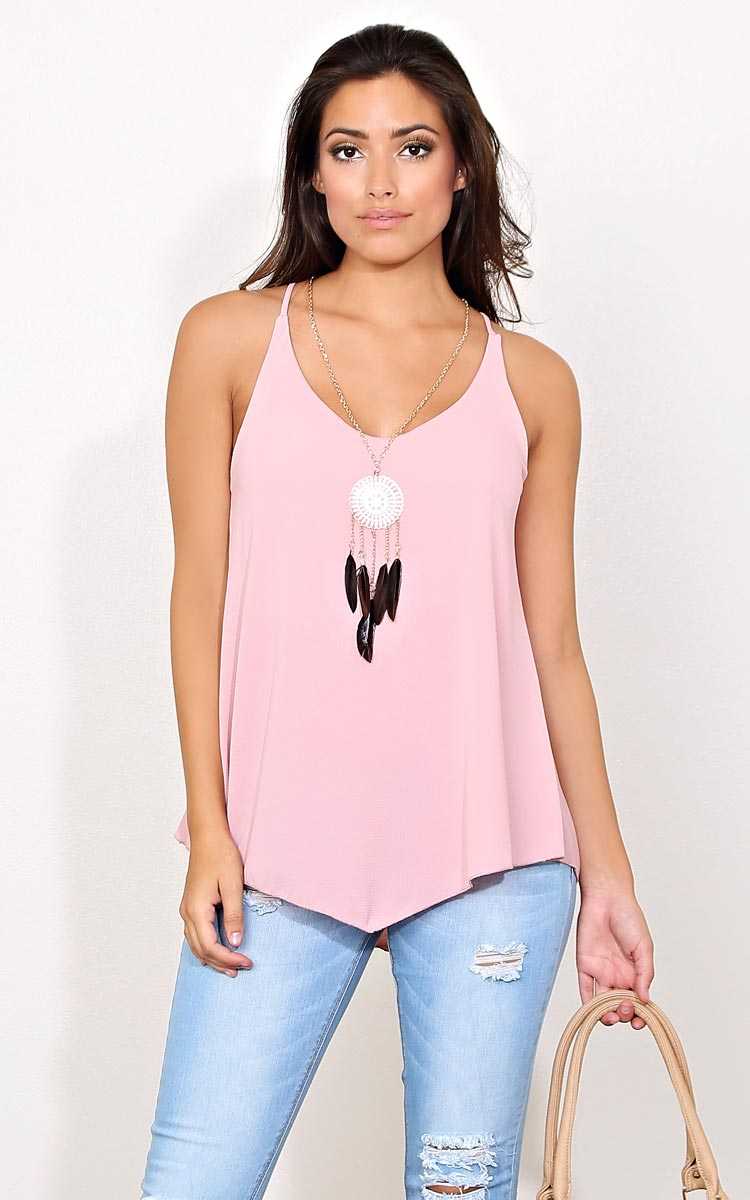 Sweet Dreams Woven Necklace Top - - in Size by Styles For Less