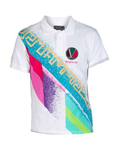 VAMPIRE LIFE MENS White Clothing / Tees and Polos S