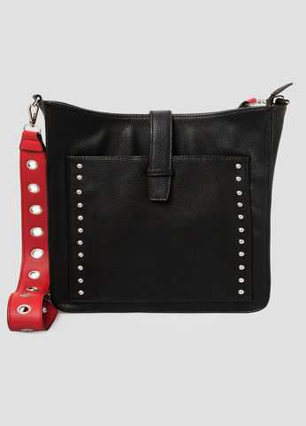 Grommet Strap Crossbody Bag