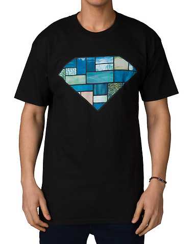 DIAMOND SUPPLY COMPANY MENS Black Clothing / Tops