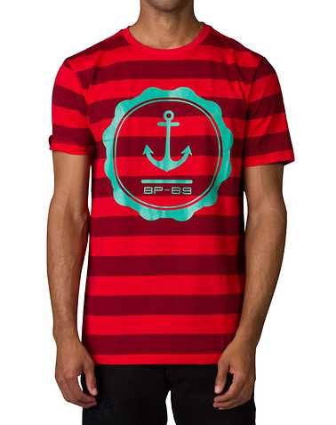 BLACK PYRAMID MENS Red Clothing / Tops