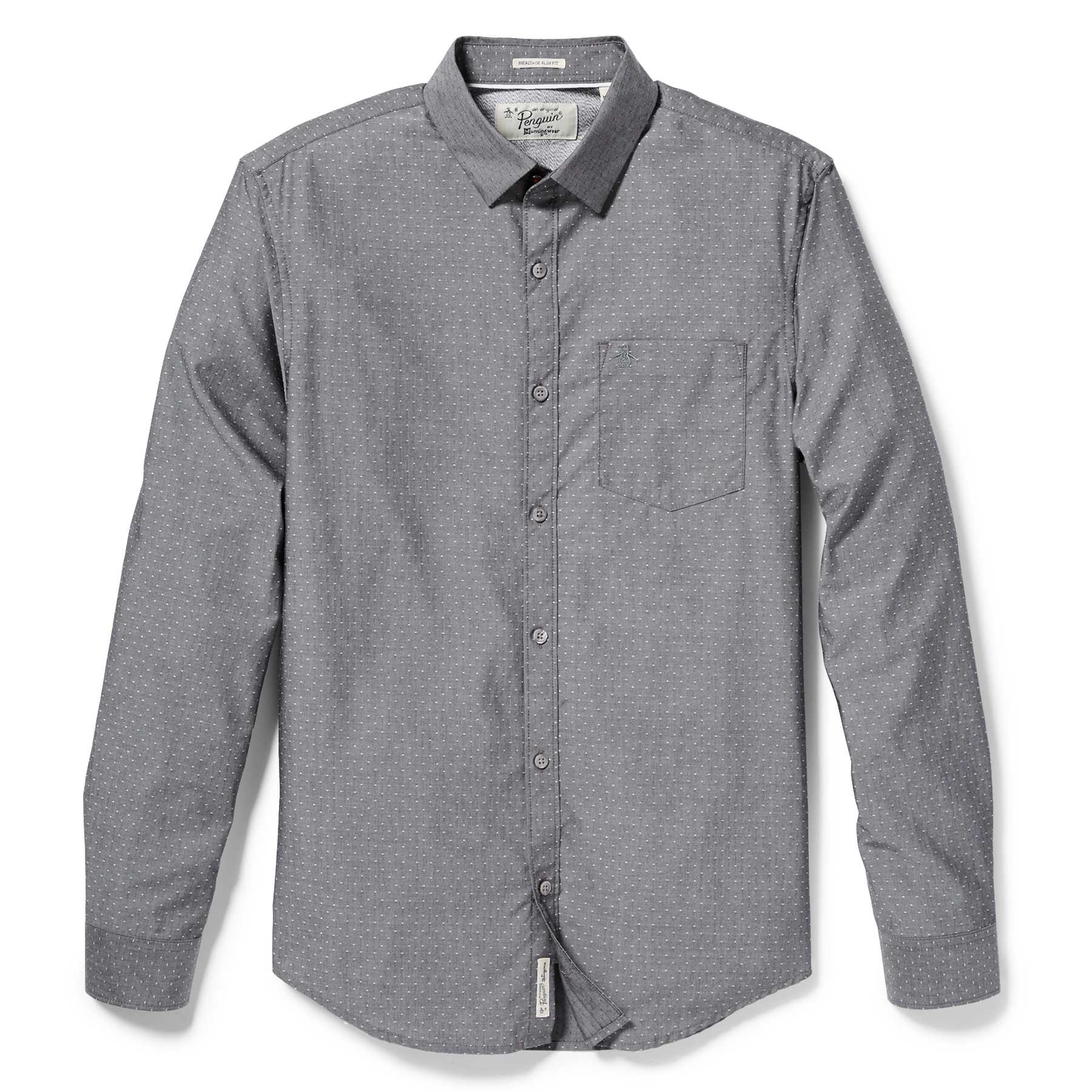 Original Penguin DOBBY CHAMBRAY SHIRT