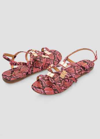 Snake Gladiator Sandal - Wide Width