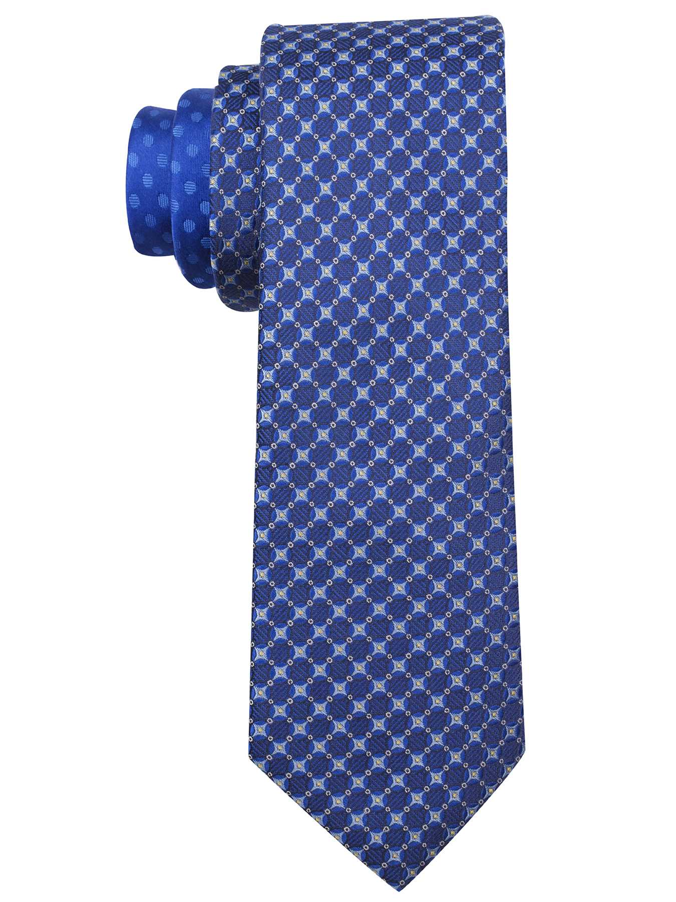 Perry Ellis Dushkin Geo Silk Tie