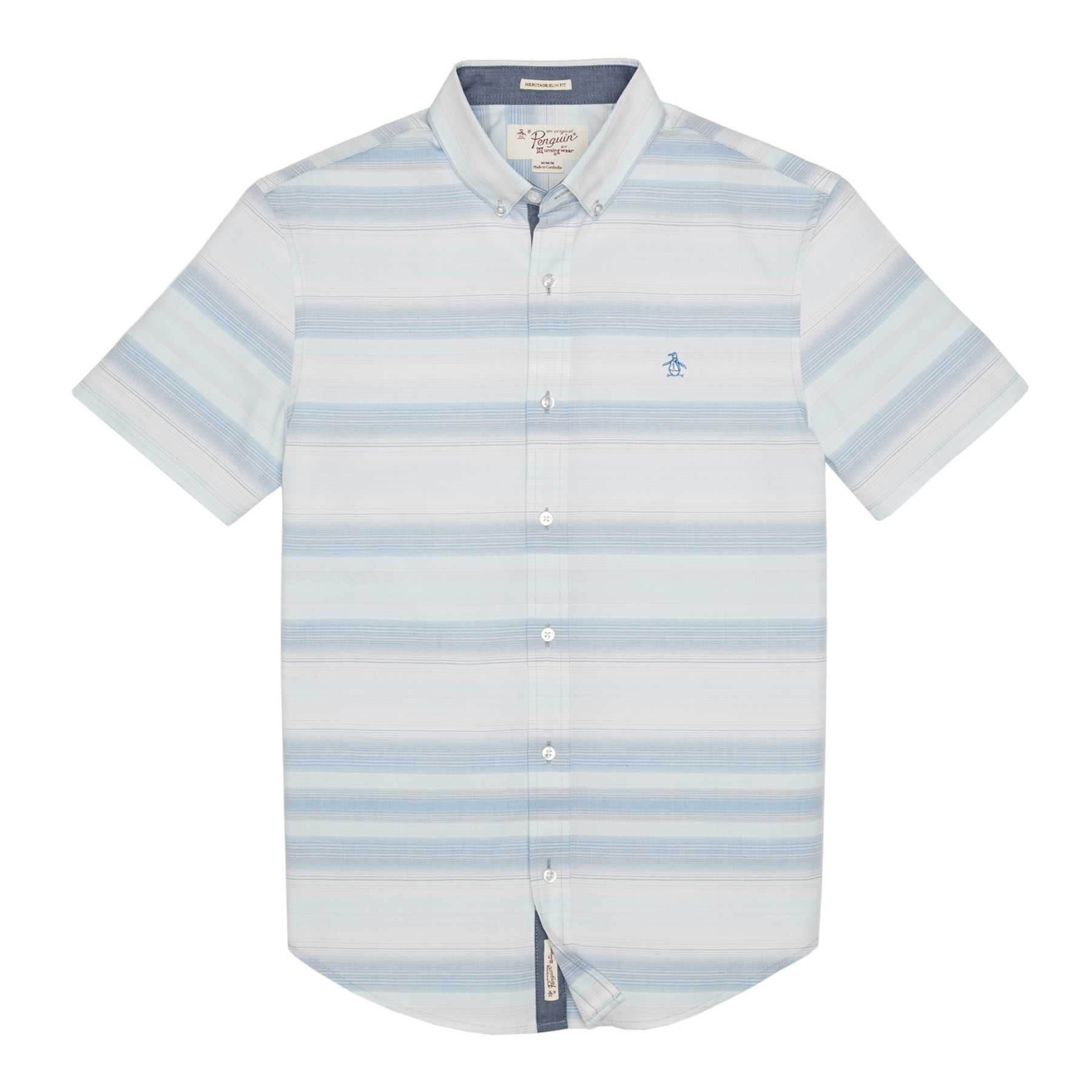 Original Penguin OMBRE STRIPE SHIRT
