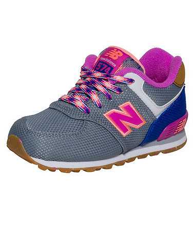 NEW BALANCE BOYS Grey Footwear / Sneakers