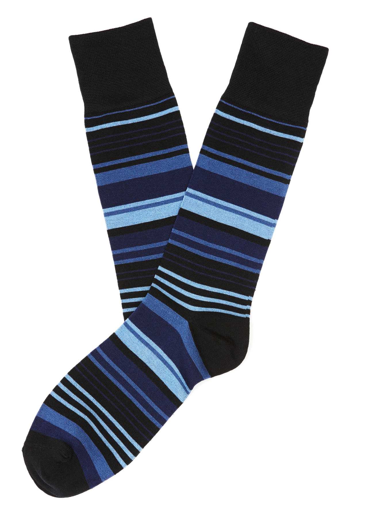 Perry Ellis Tencel East Stripe Sock