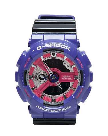 G-SHOCK MENS Purple Accessories / Watches OSFM
