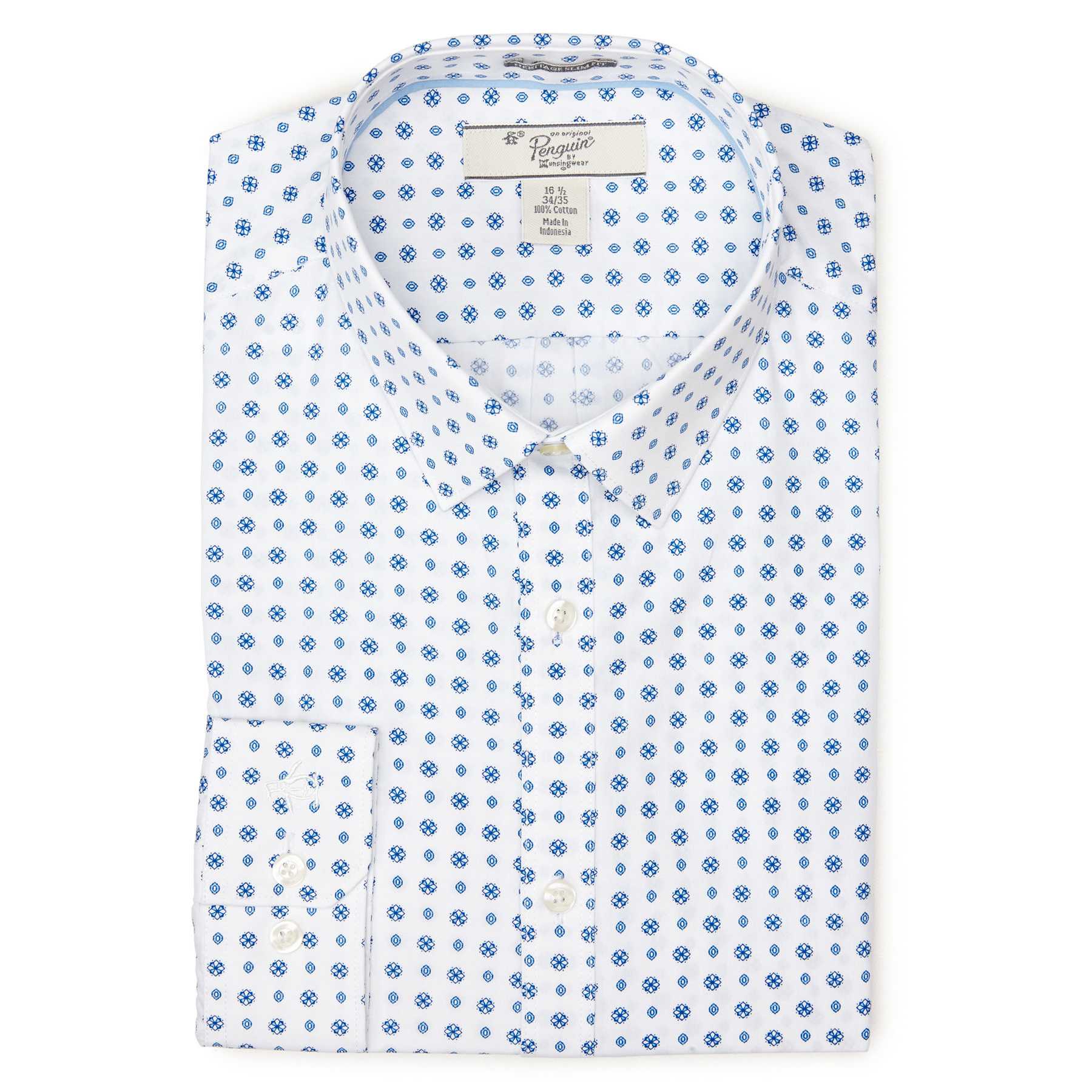 Original Penguin LONG SLEEVE POPLIN DRESS SHIRT
