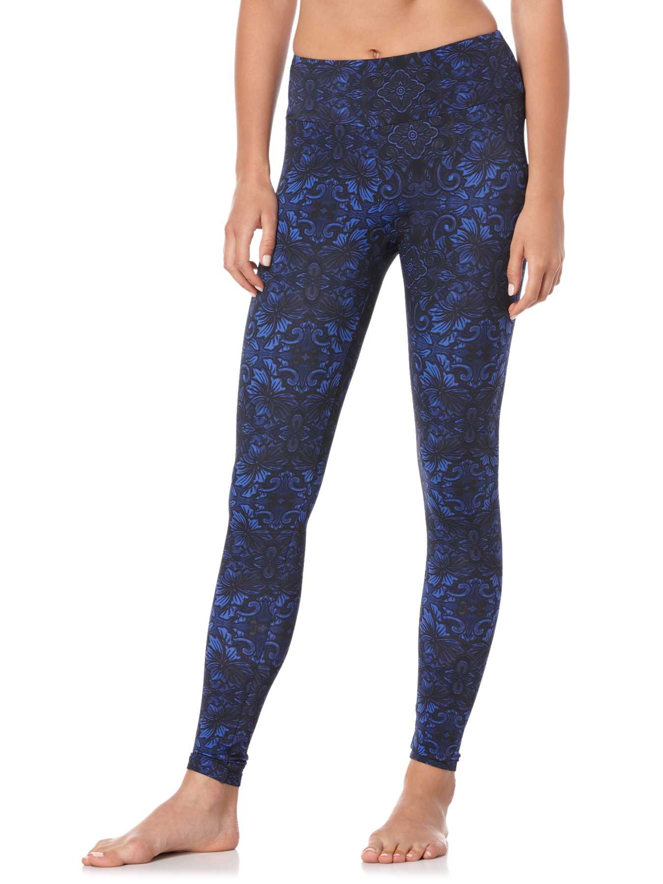 Peony Brocade Print Leggings
