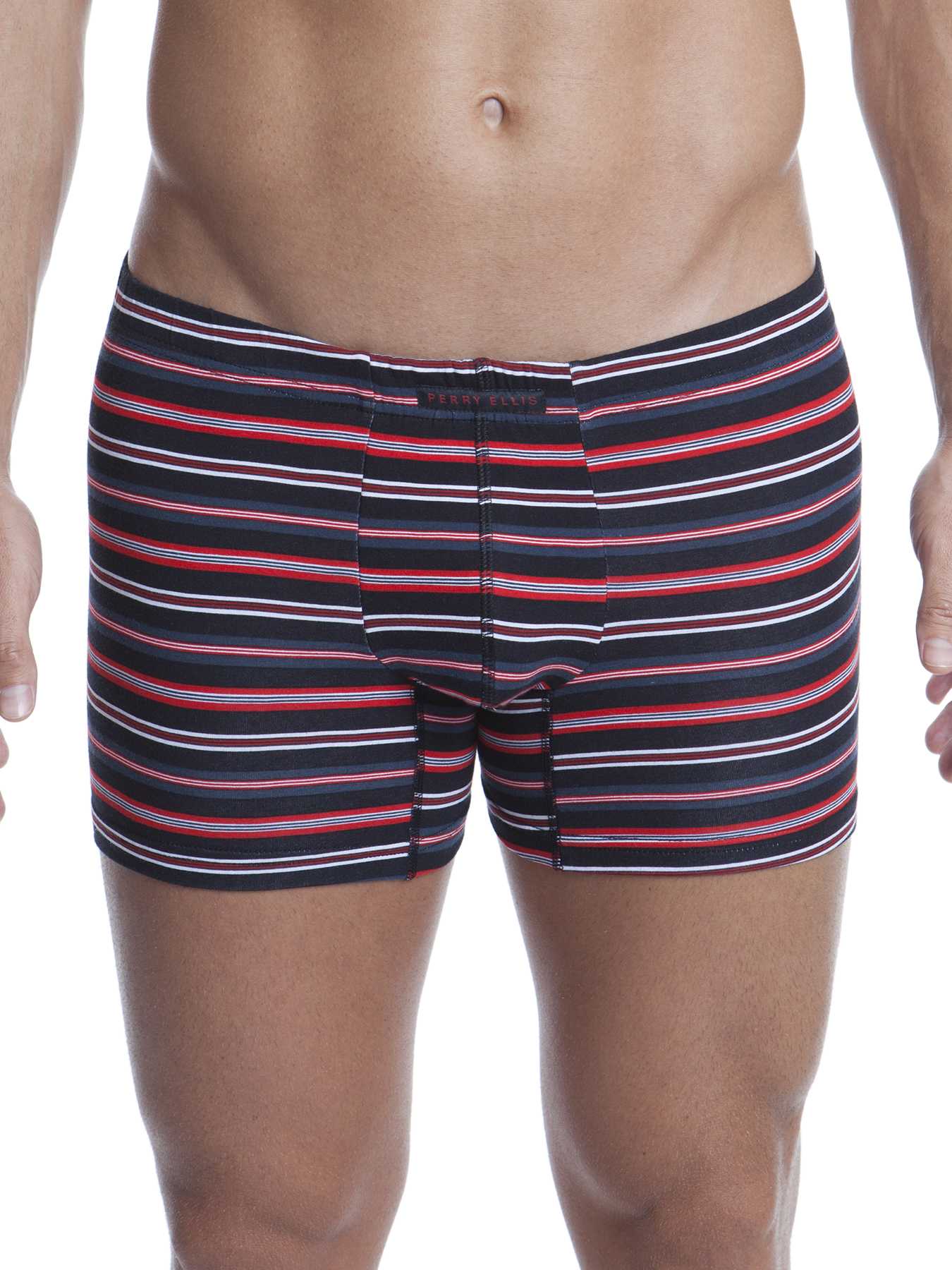 Perry Ellis 3 Pack Stripe Boxer Brief