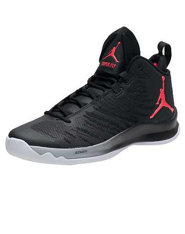 JORDAN MENS Black Footwear / Sneakers