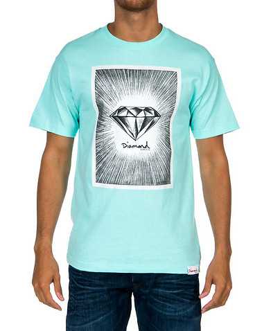 DIAMOND SUPPLY COMPANY MENS Medium Blue Clothing / Tops L