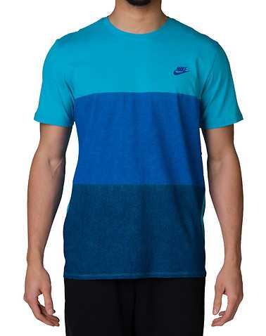 NIKE SPORTSWEAR MENS Blue Clothing / Tops L