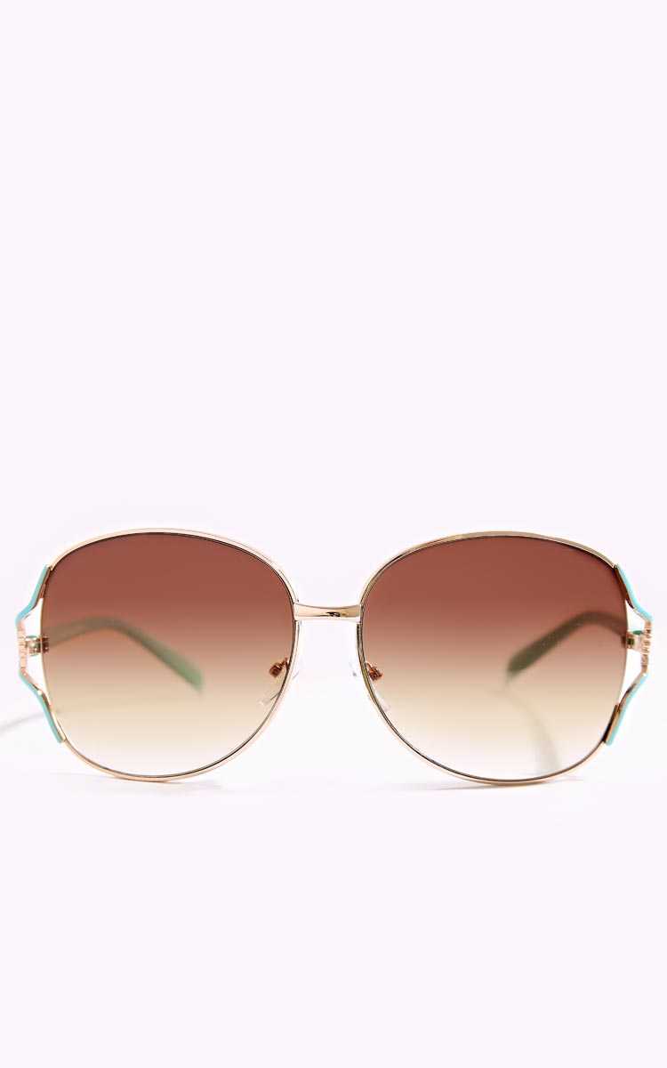 Natalia Metal Square Sunglasses - N/S - Mint Combo by Styles For Less