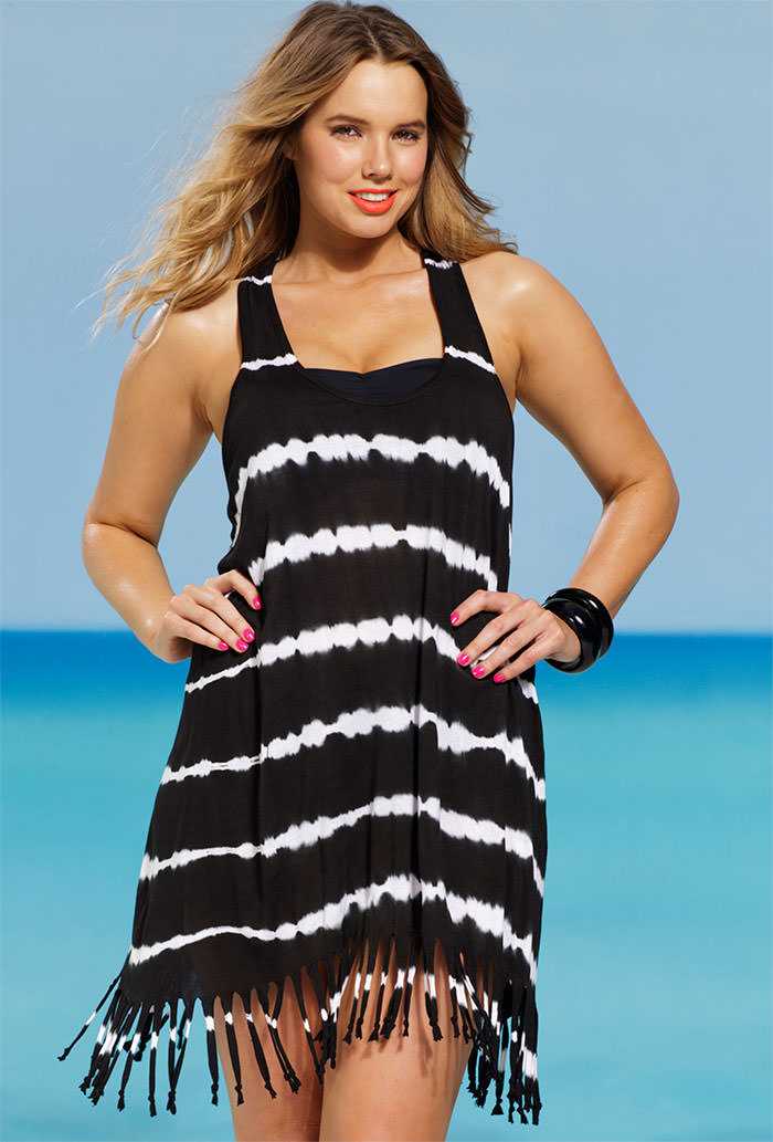 Tie-Dye Fringe Dress