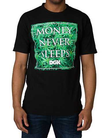 DGK MENS Black Clothing / Tops