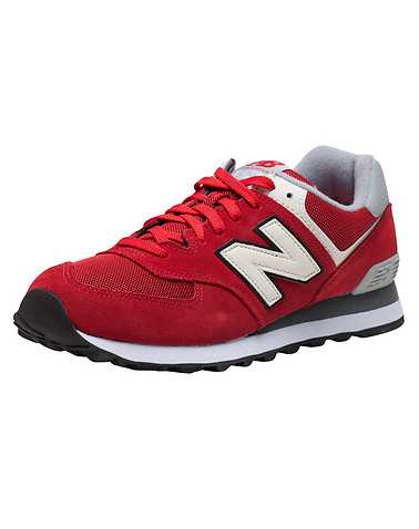 NEW BALANCE MENS Red Footwear / Sneakers