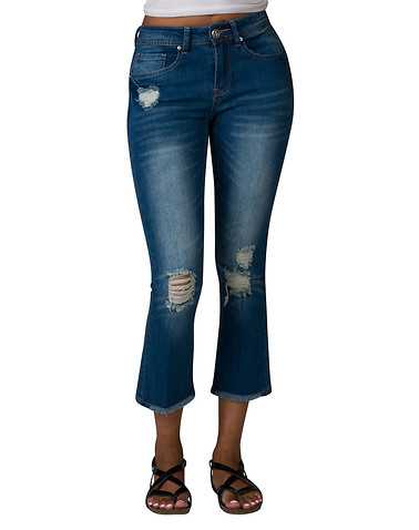 ESSENTIALS WOMENS Blue Clothing / Jeans