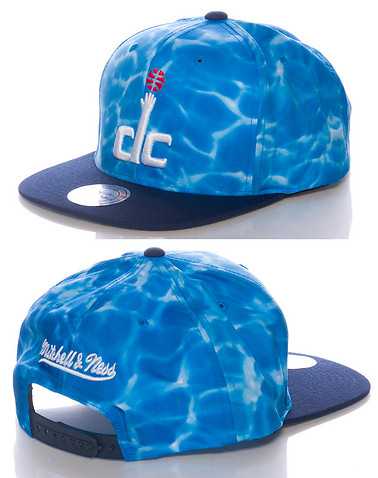 MITCHELL AND NESS MENS Medium Blue Accessories / Caps Snapback ONES
