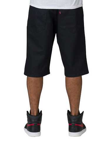 LEVIS MENS Black Clothing / Denim Shorts