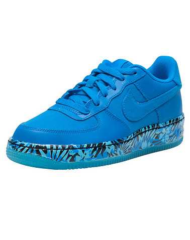 NIKE GIRLS Blue Footwear / Sneakers