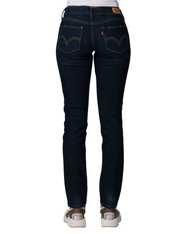 LEVIS WOMENS Dark Blue Clothing / Jeans