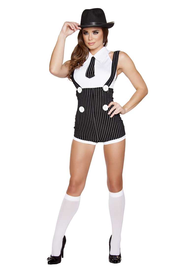 Seductive Mobster Mama 2 Piece Costume