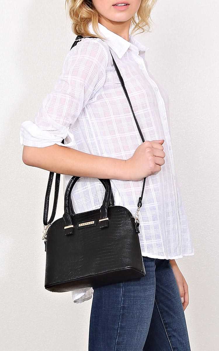 RAMPAGE Viv Textured Satchel - N/S - Assorted by Styles For Less