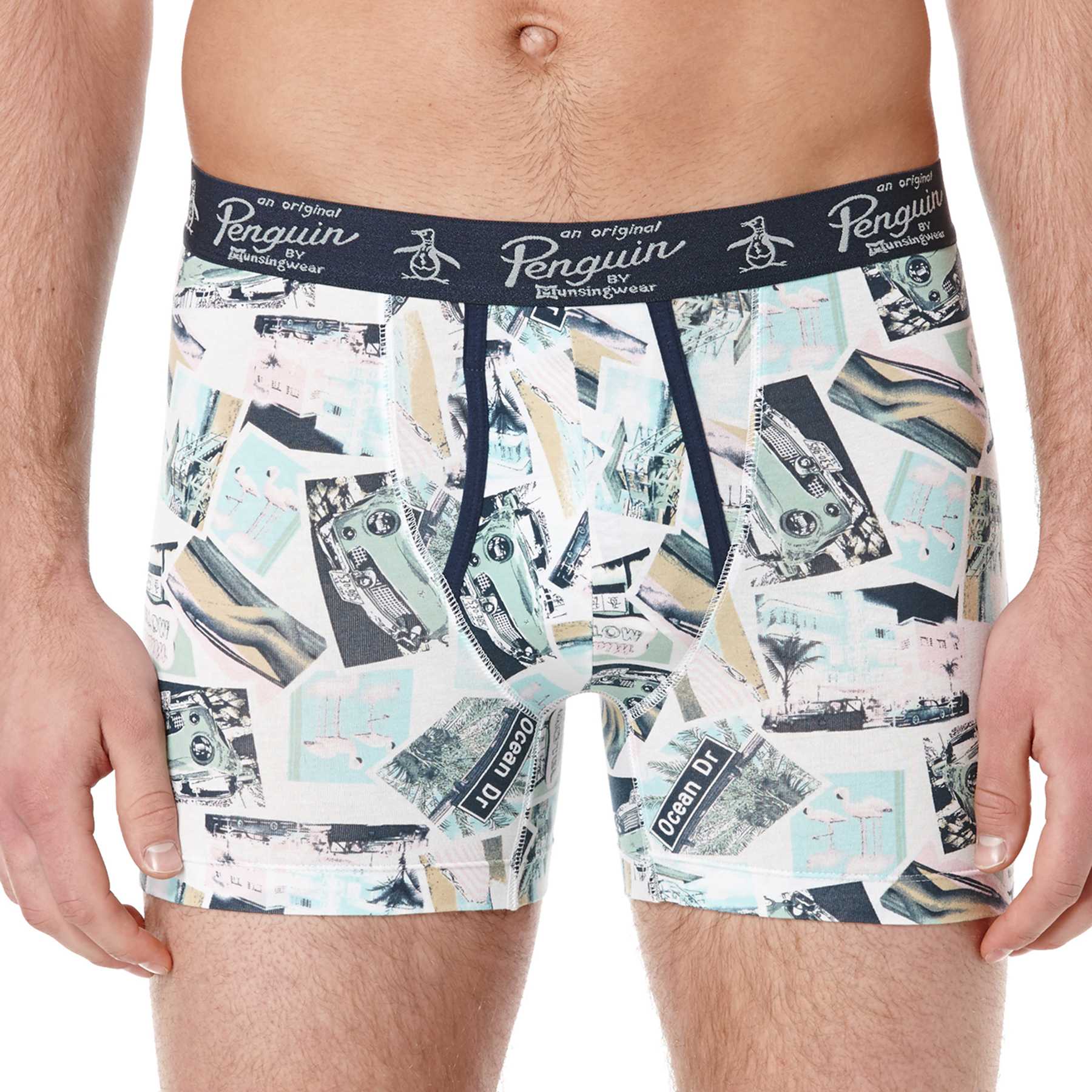 Original Penguin MIAMI SNAP SHOTS BOXER BRIEF