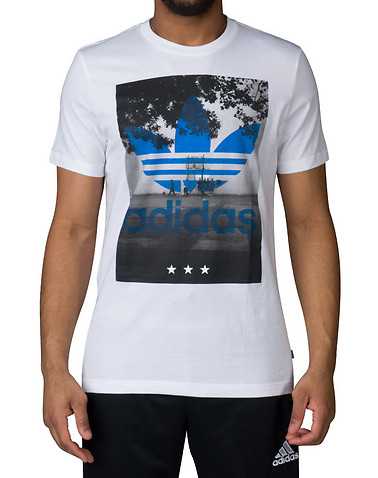 adidas MENS White Clothing / Tops