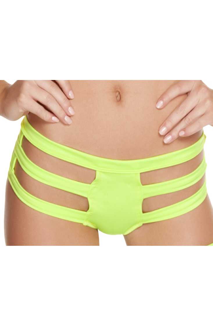 Yellow Triple Strapped Bottom