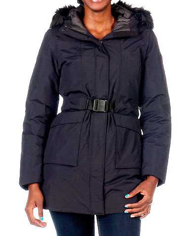 THE NORTH FACE WOMENS Black Clothing / Heavy Jackets