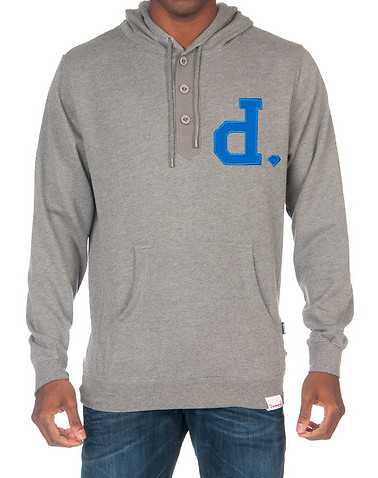 DIAMOND SUPPLY COMPANY MENS Grey Clothing / Sweatshirts S